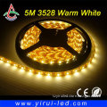 3528smd 60pcs warm white led strip light with CE +RoHS led strip light manufacturer China website accept paypal